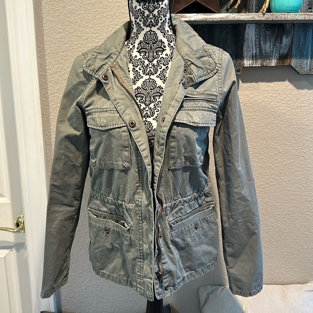 Green L.O.G.G Size 6 Women’s Green Coat